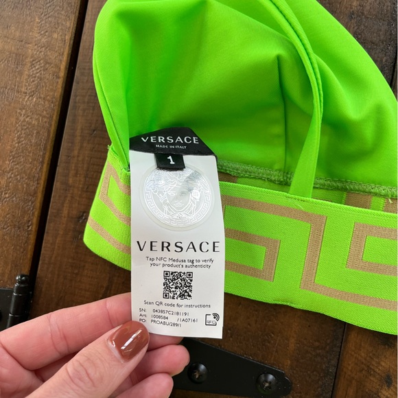 Versace Clover Bikini Set size 1 - Picture 7 of 9